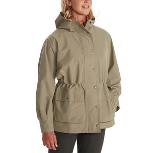 Nouveau à la mode hommes et femmes élégant unisexe solide automne hiver Couple décontracté imperméable coupe-vent extérieur veste - Product Image 6