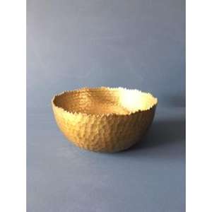 Elegante cuenco de latón de inspiración vintage ecológico y funcional para decoración de comedor atemporal y bodas/eventos - Product Image 3