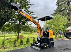 ENVÍO GRATUITO Miniexcavadora MIVA VA15C de 15 HP con cucharón de excavación de 14 pulgadas, control piloto, cabina completa, aprobación EPA y CE, hidráulica auxiliar - Product Image 5