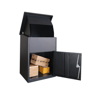 Venta al por mayor EE. UU. Morden ODM al aire libre de acero galvanizado con recubrimiento en polvo de metal de almacenamiento de entrega de paquetes Buzón de paquetes OEM - Product Image 6