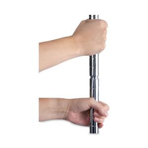 Alera ALESW833614SR 36 Pulgadas X 14 pulgadas X 36 Pulgadas Estantería Metálica Residencial de 3 Niveles, Color Plateado, Tipo de Instalación Independiente - Product Image 2