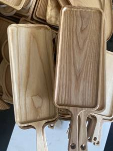 Ensembles de vaisselle naturels plateau rond en bois de taille personnalisée pour la cuisine du vietnam avec prix de gros pour l'acheteur 99GD - Product Image 2