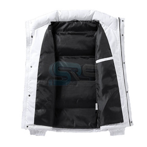 Chaqueta acolchada ajustada de calle para hombre con logotipo personalizado recién llegada chaqueta de invierno transpirable ligera y elegante para exteriores al por mayor - Product Image 6