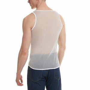 Débardeur respirant pour homme, best-seller, été, haute qualité, nouveau design, maille personnalisée, 100% coton, séchage rapide - Product Image 3