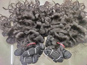 ผมมนุษย์บริสุทธิ์แบบ100% ผมเรมี่ไม่ผ่านกระบวนการผมธรรมชาติแบบหยิกและถักเปีย - Product Image 5