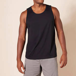 Camiseta sin mangas musculosa de gimnasio personalizada de alta calidad para hombre, Material de algodón transpirable de secado rápido, Xl precio barato, uso de Fitness a la moda - Product Image 5