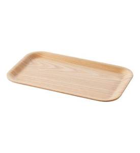 Bandeja de Madera Natural Hecha a Mano para Servir Té, Café, Desayuno, Aperitivos, Vajilla Decorativa para Cocina, Disponible en Worldwide Supply - Product Image 2