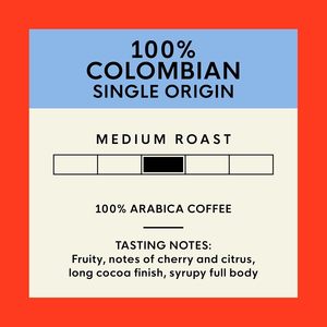 Café moulu de la baie de San Francisco, 100% colombien (sac de 28 oz), café torréfié moyen - Product Image 2