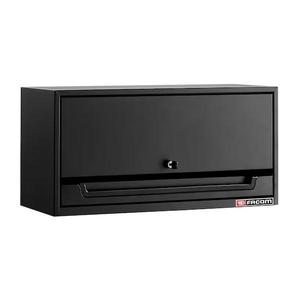 Caja de herramientas Facom negra con puerta superior y compartimento para herramientas - Product Image 1