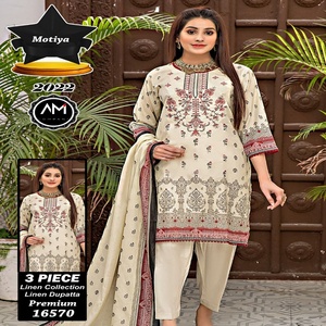 Trajes de mujer completamente bordados de 3 piezas de alta calidad, hermosa colección elegante, marcas de moda indias paquistaníes inspiradas para - Product Image 6