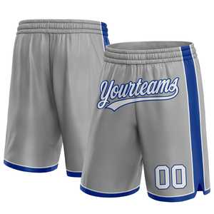 Pantalones cortos de malla de baloncesto con estampado personalizado, tela de poliéster de alta calidad, pantalones cortos holgados de secado rápido para equipos y jugadores - Product Image 4