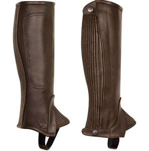 Équipement équestre tendance, demi-galon en cuir, paillettes, mode, équitation anglaise, durable, confortable, cuir véritable - Product Image 6