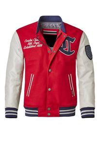 Veste bomber universitaire pour hommes et femmes, broderie chenille, patchs personnalisés, logo frontal, imperméable, coupe-vent, écologique - Product Image 2