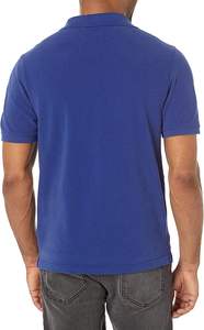 Mens Classic Polo T <b>Shirt</b> Soft Knitted Fabric <b>Button</b> Placket Smart Casual Top for Business Casual and Outdoor Wear - Product Image 4