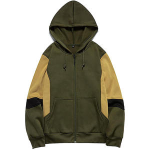 90% algodón 10% poliéster ropa tejido cálido suave transpirable Terry Fleece para ropa de invierno Sudadera con capucha de manga larga - Product Image 3