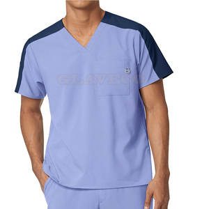 2023 unisexe XL personnalisé gommage médical uniforme séchage rapide respirant haute qualité imprimé OEM hôpital utilisation en gros - Product Image 2