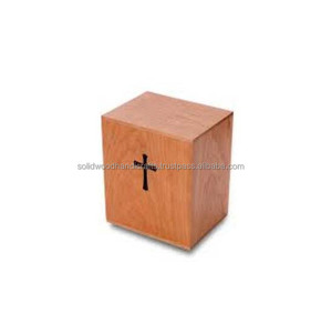 Wholesale SWH Arabian Style Monument Cremation Urns Human Ashes Male Female <b>Wooden</b> Urns <b>Box</b> Casket Ashes <b>Large</b> Burial Urns - Product Image 1