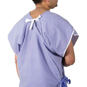 Oem de secado rápido transpirable 100% poliéster hecho vestido de paciente/nueva llegada de alta calidad ropa de hospital vestidos de paciente - Product Image 3