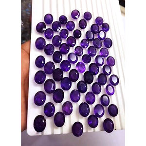 พลอยสีม่วงธรรมชาติจำนวน137ชิ้นขนาด12มม. ถึง18มม. พลอย605 CTS แบบตัดหลวมคุณภาพสูงตัด $เรา170 - Product Image 1