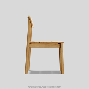 Chaise de jardin 49x54x80 cm en bois de haute qualité vendue à prix de gros design moderne - Product Image 4