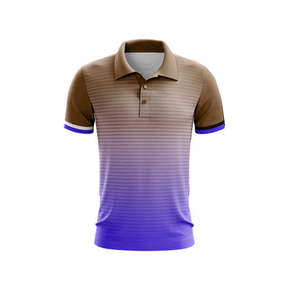 2025 superventas de alta calidad hombres logotipo personalizado poliéster secado rápido ajuste deportes Polo camisetas - Product Image 6