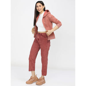 Nueva moda lisa de alta calidad Streetwear personalizado Sudadera con capucha bordada sudadera pulóver mujer Sudadera con capucha y chándal Jogger Pant - Product Image 5