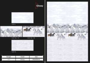 Solución para paredes, azulejos cerámicos de 300x600 mm para baño y cocina, acabado brillante y mate, superficie con efecto de azúcar tallado, diseño de pared interior de lujo. - Product Image 3