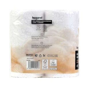 Papel Higiénico Clásico Extra Suave de 3 Capas, Homeel, Paquete de 12 - Product Image 3