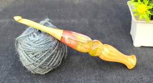 Handmade Ergonomic Wooden <b>Crochet</b> <b>Hook</b> Flower Design Resin <b>Crochet</b> <b>Hook</b> <b>Crochet</b> <b>Hook</b> for Knitters - Product Image 3