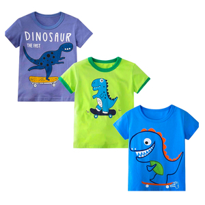 T-shirt à manches courtes en velours côtelé écologique 200 g/m² avec impression de logo personnalisé, pour enfants, filles et garçons, été, couleur unie, appliques - Product Image 5