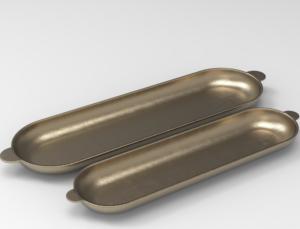 Premium Hot Sale Round Shape Metal <b>Tray</b> <b>Gold</b> Plated Modern Household Multifunctional <b>Serving</b> <b>Tray</b> for Home and Kitchen Usage - Product Image 5