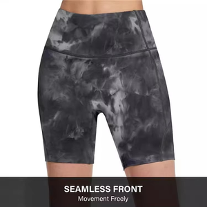 Customized Plus Size Booty <b>Shorts</b> for <b>Men</b> Breathable Material with Logo Pocket <b>Compression</b> Fitness <b>Shorts</b> with Print Pattern - Product Image 4