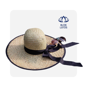 Sombrero de paja plegable de ala ancha GEM - Product Image 1