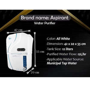 Sistema de ósmosis inversa de alta capacidad para agua potable limpia y saludable con múltiples etapas de filtración - Product Image 5