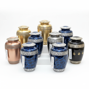 Urnes funéraires en métal personnalisées en gros pour les cendres humaines - Fournisseur d'urnes commémoratives en gros - Product Image 2