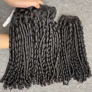 วิกผมต่อผมมนุษย์สีดำธรรมชาติขนาด10-30นิ้วสำหรับพิกซี่ผมหยิกแบบดิบจากเวียดนาม - Product Image 3