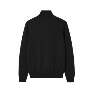 Cardigan zippé pour homme, hiver/automne, en coton respirant, tricoté, anti-froissement, anti-rétrécissement, séchage rapide, anti-boulochage, chaud, logo frontal 3D, 100% - Product Image 6