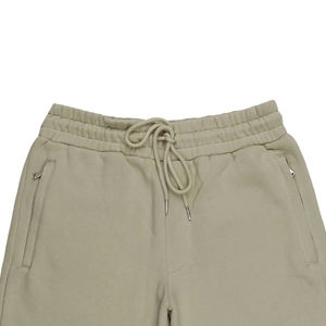 Novedad de verano al por mayor, conjuntos de pantalones cortos informales para hombre, conjuntos de 2 piezas para hombre, camiseta de manga corta con hombros caídos y pantalones cortos con cordón para hombre - Product Image 3