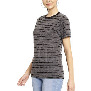 Camiseta informal para mujer de último estilo, ropa de verano ecológica del fabricante High Street - Product Image 5