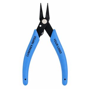 Pince à bec long Xuron 485, manche marron, outil de précision robuste pour fils, en acier inoxydable, fourni par l'usine OEM - Product Image 4
