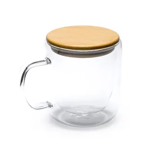 Tazza in Vetro Borosilicato Personalizzata Ceggia, Gadget per Bevande di Alta Qualità - Product Image 1