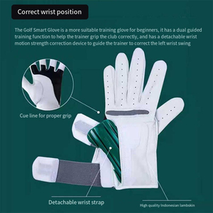 Gants de golf en cuir Cabretta personnalisés de haute qualité pour les golfeurs professionnels en gros main gauche meilleur équipement de sport - Product Image 5