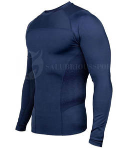Camisetas de Compresión para Hombre Ecológicas de Alta Calidad, Poliéster/Nailon, Transpirables, de Secado Rápido, Camisetas de Compresión Deportivas, Largas - Product Image 6