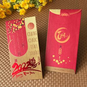 Logo personnalisé 2024 enveloppe de paquet rouge de poche d'argent chanceux mignon pour le nouvel an vietnamien - Product Image 4