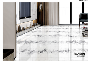 Azulejo de cerámica brillante de Porcelanto de diseño premium de 60x120cm para azulejos de porcelana estándar de piso - Product Image 2