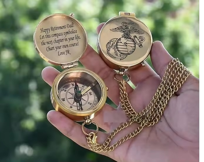 Laiton brillant &amp; brun