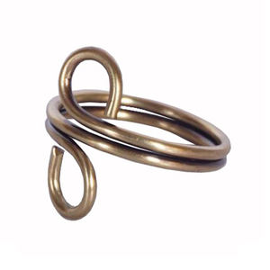 Handcrafted <b>Silver</b> Metal <b>Napkin</b> Rings Dining Table Decorative Tissue Rings Stocked for Party Occasions - Product Image 4