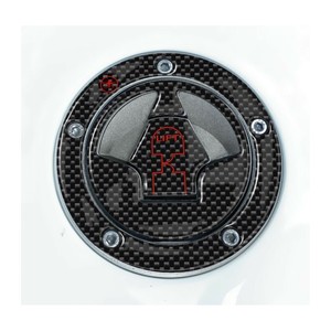 Adesivo Protettivo 3D in Carbonio Rosso Personalizzato per Serbatoio Moto Kawasaki - Product Image 1