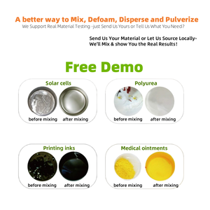 Mixer planet vakum viskositas tinggi untuk perekat Resin epoksi silikon lem UV akrilik perekat pencampuran Motor Servo Degassing - Product Image 5