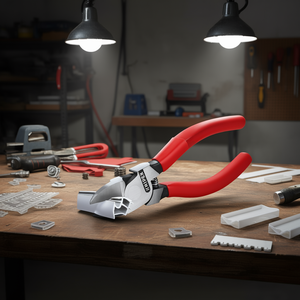 Alicates de Corte Diagonal Knipex para Plástico, Cabeza Pulida con Mangos Recubiertos de Plástico - Product Image 3